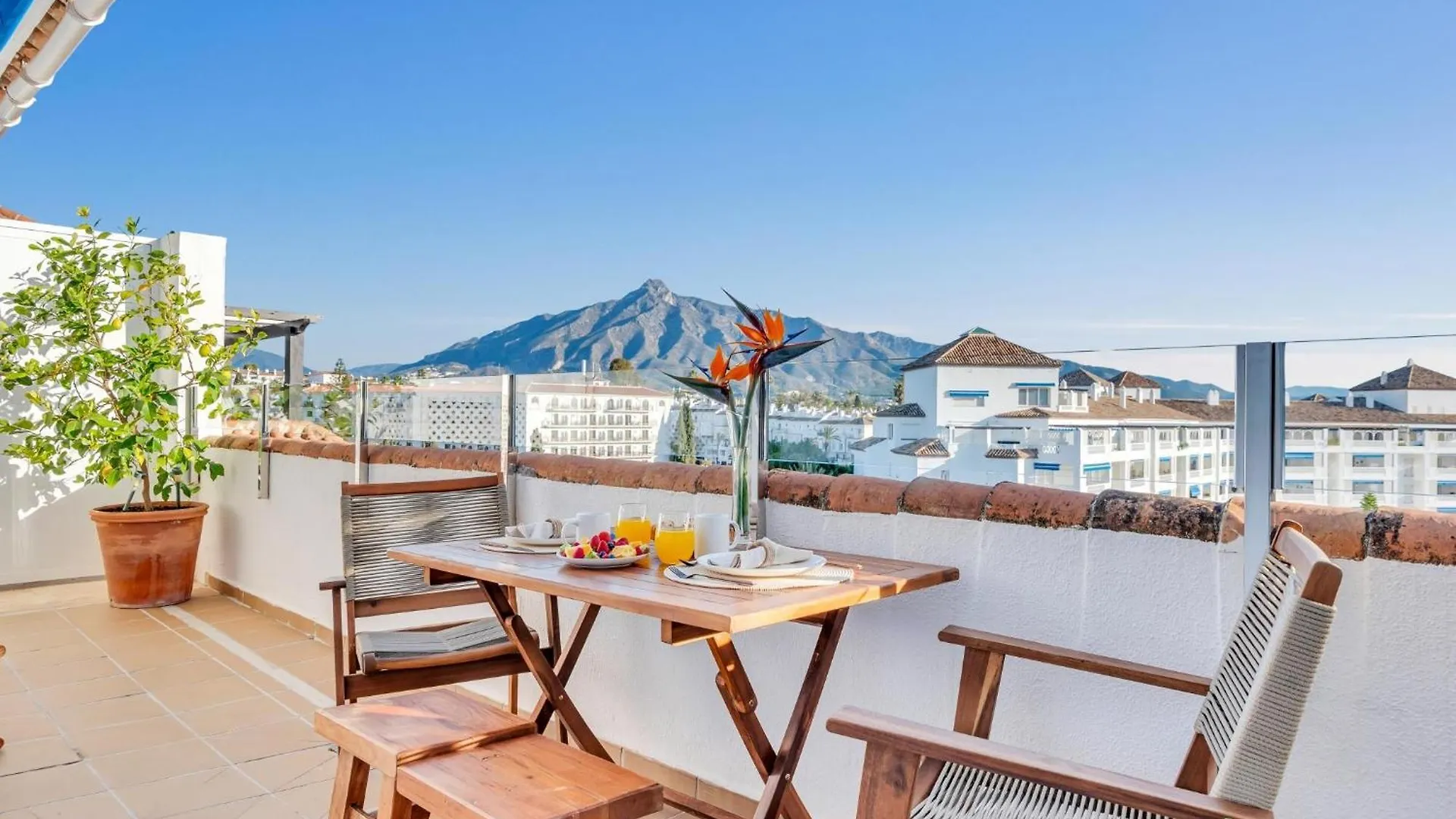 마르베야 Precioso Atico Con Vistas Al Mar Ref. 771 아파트 0*,